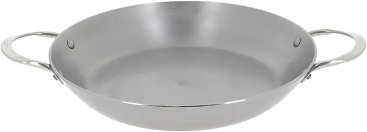 12.5-inch Carbon Steel Paella Pan — Stovetop & Oven Multipurpose Pan