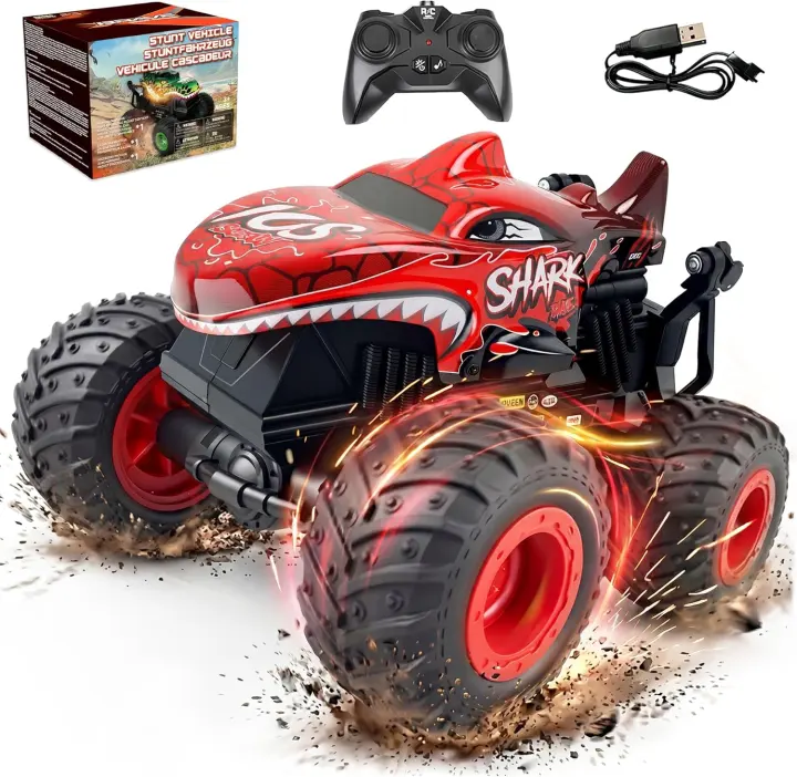 BEZGAR 1:20 Remote Control Monster Truck — Dancing Stunt RC Car for Kids