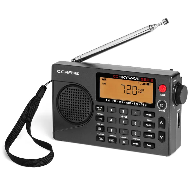 C. Crane Skywave SSB 2 Portable Multiband Travel Radio