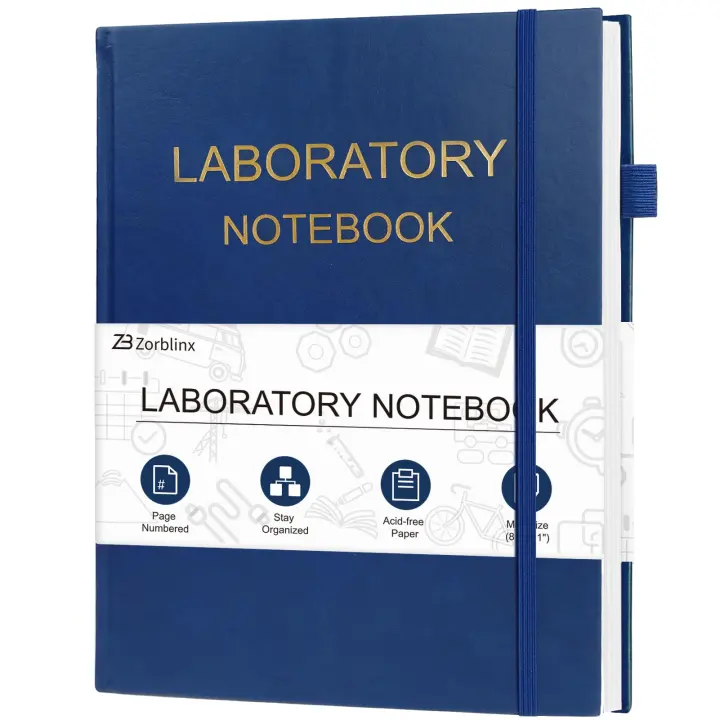 Chemistry Lab Notebook — 8.5 x 11 Grid Engineering Paper