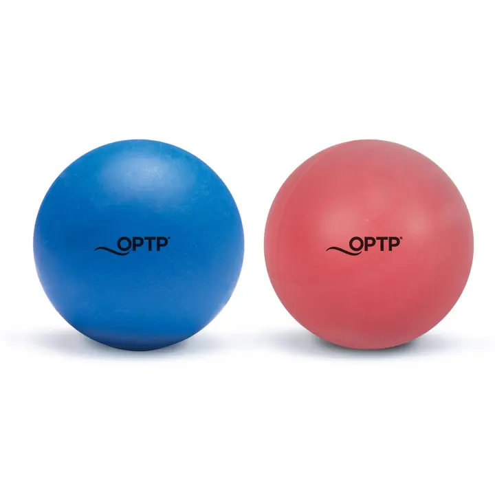 Deep-Tissue Massage Ball Duo — Soft & Firm 2.5" Therapy Balls