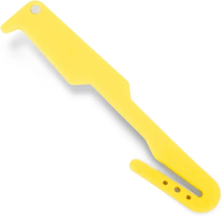 Jeffers Ear Tag Remover — Livestock Cutting Tool (Yellow, 1-Pack)