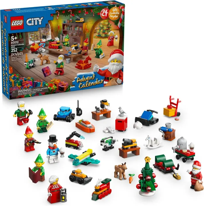 LEGO City Advent Calendar 2026 Set 60510 — Holiday Building Kit