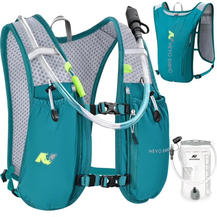 N NEVO RHINO 5L Hydration Running Vest with 1.5L Bladder