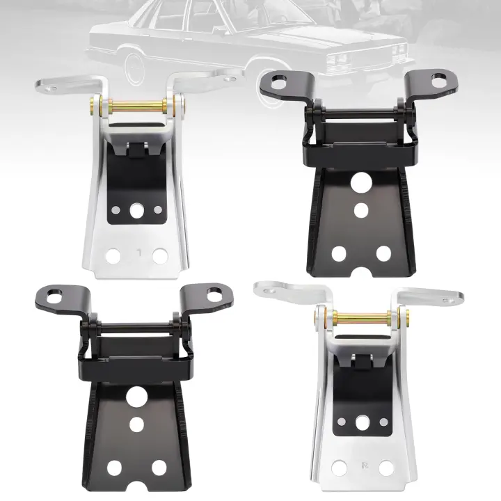 Otoolling 4-Piece Steel Door Hinge Set for Ford Trucks & Cougars