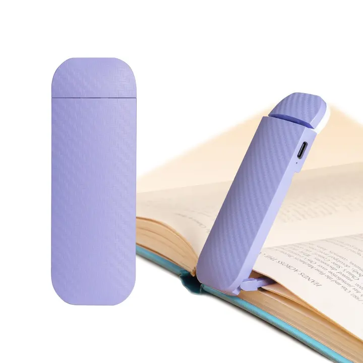 Rechargeable Clip-On Book Light — 3 Color Temps, 5 Brightness Levels