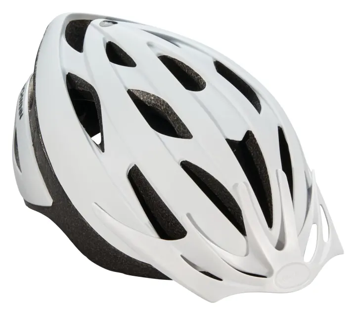 Schwinn Thrasher Adult Bike Helmet — White, 58–62 cm