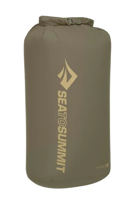 Sea to Summit 35L Lightweight Roll-Top Dry Bag — Olive Green