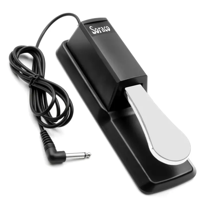 Universal Sustain Pedal with Polarity Switch for Keyboards & Pianos