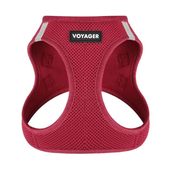 Voyager Step-In Air Vest Dog Harness — Burgundy, Small (14.5–16 in)